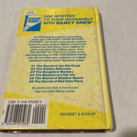 Nancy Drew: Nancy’s Mysterious Letter Hardcover Book - Picture 3 of 4